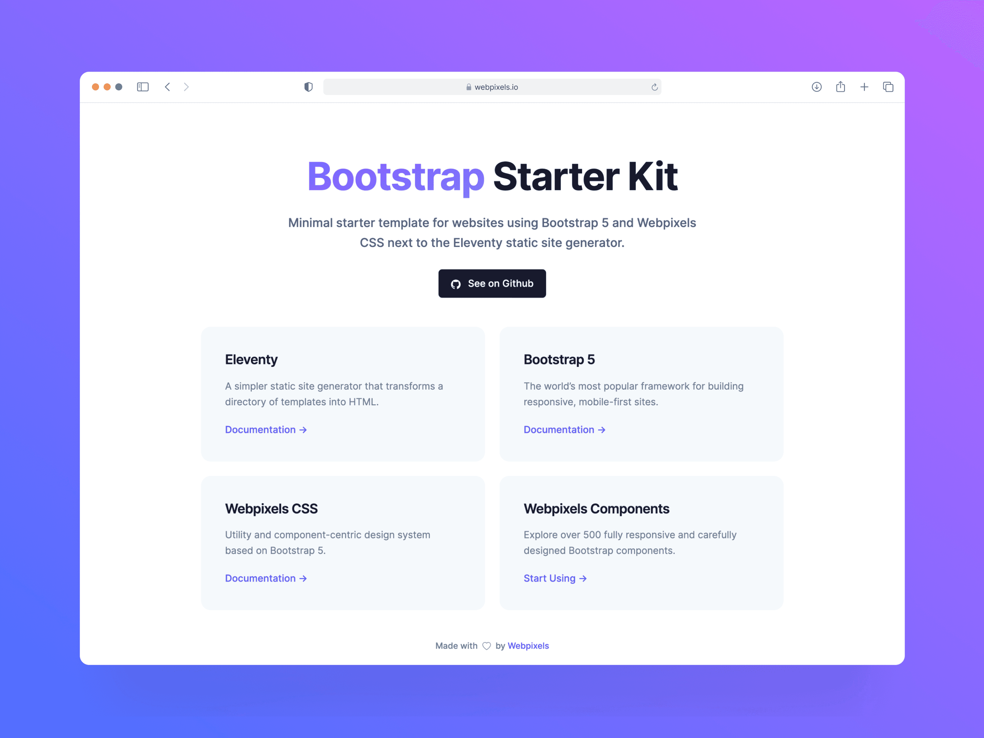 How to get started with Bootstrap and Eleventy